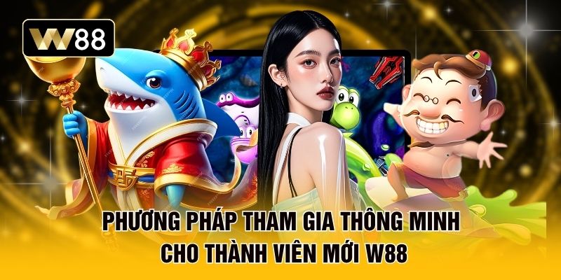 Phương pháp tham gia thông minh cho thành viên mới W88