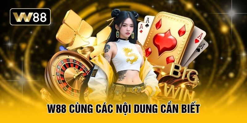 W88 cùng các nội dung cần biết